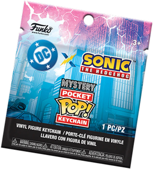 Sonic Pocket Pop! Mystery Keychain: Sonic x DC