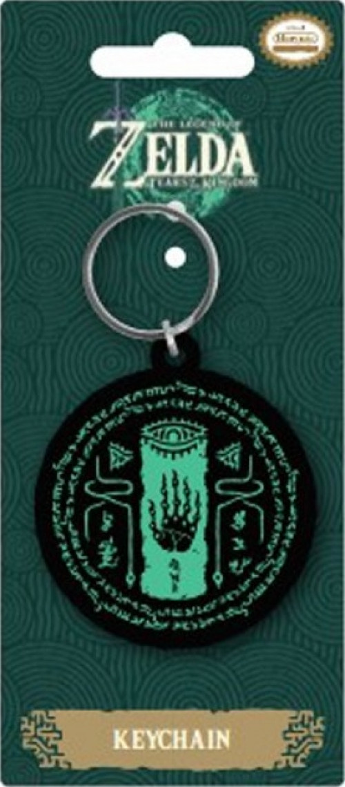 The Legend of Zelda - Sealing Hand Shrine Rubber Keychain