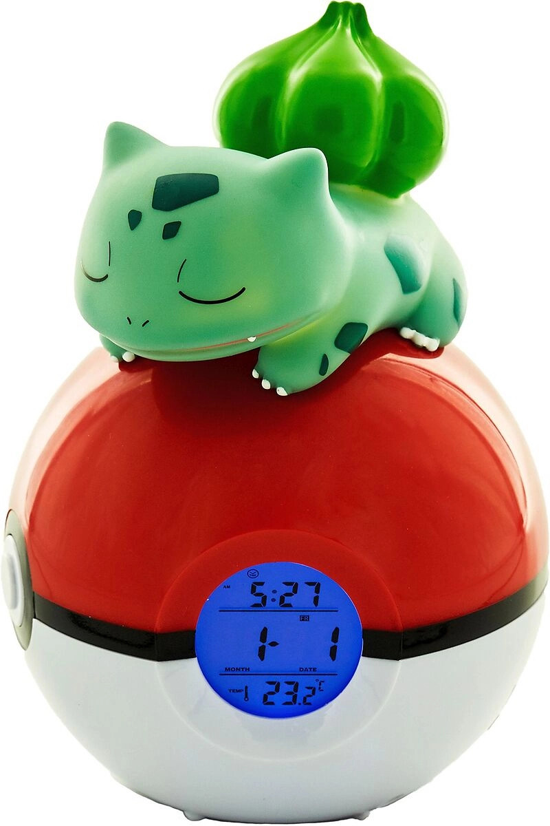 Pokemon - Bulbasaur Light-Up Radio Alarm Clock