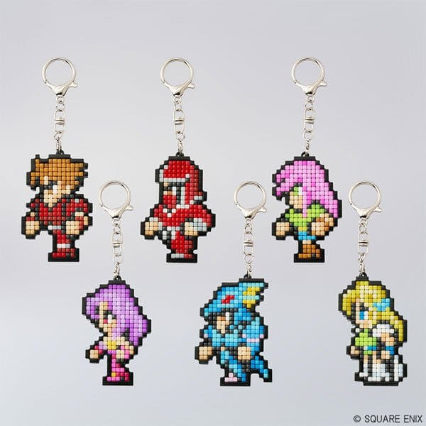 Final Fantasy Pixels Remaster DIY Keychain Blind Box - Vol. 2 (Complete 6 Keychains)