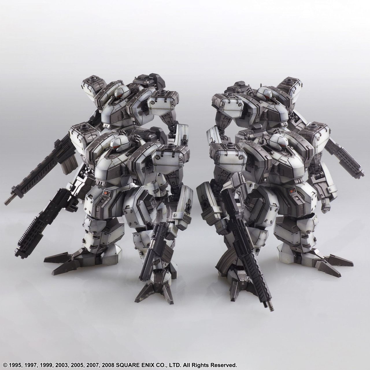Front Mission 1/72 Scale Plastic Model Kit Series 4 - Zenith Variant 4 Unit Set