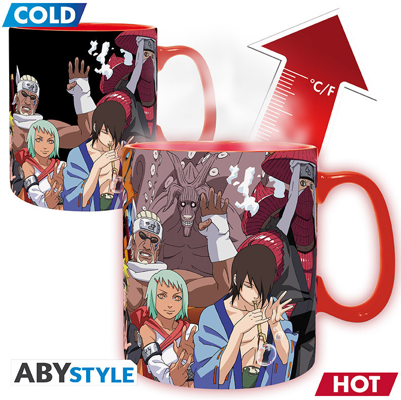 Naruto Shippuden Heat Change Mug - Biju & Jinchuuriki