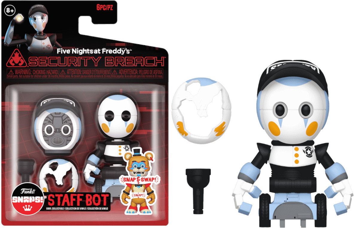 Funko SNAPS! Five Nights at Freddy's Security Breach - Staff Bot