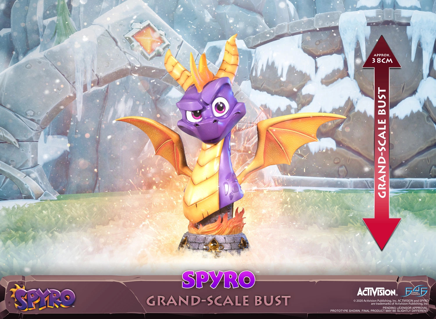 Spyro the Dragon Spyro 15 inch Bust