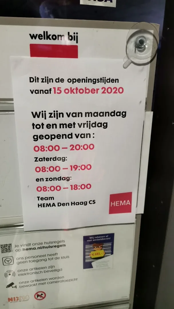 HEMA Centraal station Den Haag — foto 11